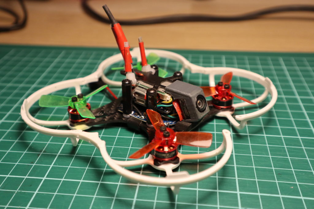 Mijn gemodificeerde KingKong LDARC 90GT quadcopter.