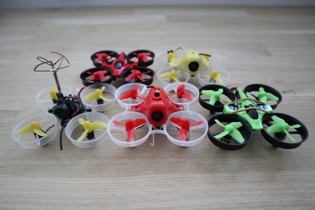 Verzameling micro drones.